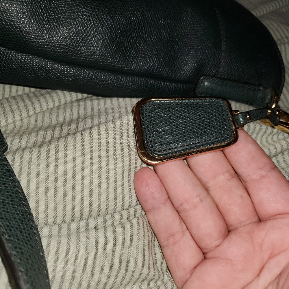 Tumi Large Sinclair Camila Tote- Hunter Green - Picture 11 of 13